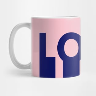 Love is Love Long Minimalist Mug